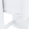 Dressing Table Makeup Desk with LED Light Mirror Drawer Stool Bedroom Vanity Set