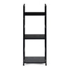 Table Bed Sofa Side Nightstand Storage Drawer Shelf Home Study Living Room Black
