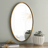 XL Round/Arched/Square Metal Frame Mirror Industrial Wall Vanity Makeup Bathroom