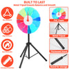 60CM Color Prize Wheel Dry Erase Tripod for Trade Show Fortune Spinning Game UK