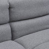 Modern Linen Grey Upholstered 3 Seater Sofa Bed Recliner Sofabed Sleeper Sofas