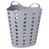 Large Flexible Plastic Laundry Clothing Flexi Washing Storage Basket Organiser