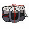 Foldable Soft Fabric Dog Crate Cat Cage Pet Bed Travel Puppy Play Pen Tent Large