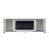180CM Fireplace TV Stand Cabinet Fire Logs Heater 7 Flame Color with WIFi