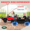 Kids Ride On Car, 12V Battery-Powered Electric Car with Remote Black