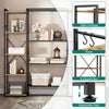 Industrial Book Shelf Bookcase Shelving Unit Display Storage Rack Living Room