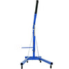 Blue Workshop 2 Ton Hydraulic Engine Crane Folding Hoist Lift Jack Stand Wheels