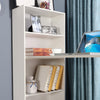 Computer Desk Bookshelves Workstation Corner Study Table Storage Combo