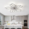 LED Ceiling Fan Light Dimmable Chandelier Living Room Lamp W/ Remote Control HOT