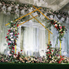 Wedding Square/Round/Arched Door Backdrop Stand Flowers Display Frame Metal Rack