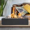 Fireplace Patio Heater Tabletop Fire Pit Bio Ethanol Burner Heater In & Outdoor