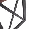Wall Mounted Wine Rack Gin Shelf Rack Bottle 5 Glass Holder Home Bar 1 Layer