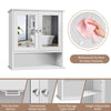 Bathroom Cabinet Shelf Cupboard Storage Drawer Shelve Organizer Rack Mirror Door