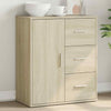 Gecheer Sideboard Side Cabinet Free Standing Kitchen Storage Cupboard T6E2