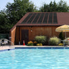 300 x 75 cm Solar Collector Panels Swimming Pool Heating System