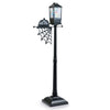 155 cm Halloween Lamp Post Sound-Activated Indoor Stree Lamp-Black