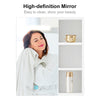 Bathroom Cabinet Mirror 1 Door LED Touch White Wall Mounted Storage Modern