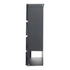 GREY LARGE LETTER BOX POST MAIL BOX WALL MOUNTED POST BOX LOCKABLE WITH KEYS