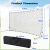 Portable Soccer Rebounder Net Soccer Training Equipment Soccer Goal Net
