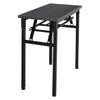 Modern Foldable Folding Laptop Computer Desk Home Study Office Table Wood Metal