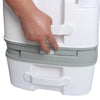 24L Portable Toilet Flushing Chemical Toilet Potty Camping Caravan Easy Clear