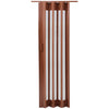 PVC Folding Concertina Door Gloss Sliding Door Panel Washable Bi Divider Screen