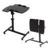 Black Portable Laptop Desk Adjustable Table Stand Lap Sofa Bed Notebook Tiltable