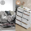 8 Chest Of Drawers Bedroom Furniture Spacious Storage Drawer Unit Modern Design