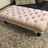 Rectangle Chesterfield Footstool Coffee Table Pouffe Foot Stool 100cm x 54cm