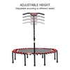 51" 150KG Load Rebounder Mini Trampoline for Adult Exercise w/Adjustable Handle