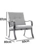 3 Pieces Bistro Garden Furniture Rocking Chairs & Table Set Indoor Outdoor