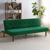 2024 Fabric 3 Seater Sofabed Couch Recliner Chair Single Sleeper Sofa Bed Settee