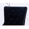 Velvet Pull Door Knocker Studded Dining Kitchen Accent Chairs Luxury Windsor
