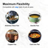 SNDOAS Gas Hob 2 Burners, NG/LPG Convertible, Built-in 30cm Stainless Steel