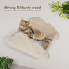 Cat Wall Shelves 6 Piece Wall Mounted Cat Acticity Canter Cat Climbing Furniture