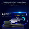 Car OBD2 Head Up Display Navigation HUD Mirror GPS HUD Projection Speedometer