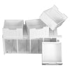 Bathroom Cabinet Storage 4 Drawer Free Standing Cupboard Furniture Unit White
