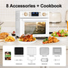 Air Oven 26L Low Fat Healthy Cooker Air Fryer Oil Free 360° Hot Air Circulation