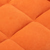 Velvet Recliner Chair & Footstool High Back Accent Armchair Lounge Sleeper Sofa