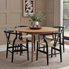 Dusk Heidi Solid Oak 4-6 Seater Round Dining Table Natural RRP £899