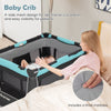 5-in-1 Toddlers Portable Travel Cot Baby Playard Convertible Playpen
