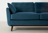 Swyft Model 10 3 Seater Sofa - Teal Velvet RRP £1699