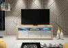 160cm TV Unit I Sideboard Cabinet I White High Gloss Doors I Free LED