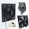 Industrial Ventilation Extractor Metal Plate Fan Axial Exhaust Commercial Blower