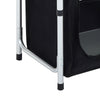 Portable Folding Camping Kitchen Unit Cupboard Windbreak Stand Storage Table