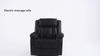 ELECTRIC RECLINER ARMCHAIR 8 POINT HEATED LEATHER MASSAGE RECLINER CHAIR SOFA