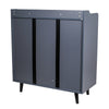 3 Doors Wooden Dining Sideboard Modern Storage Cupboard for Living Room Kitchen