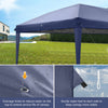 3x6M Pop Up Gazebo Outdoor Patio Party Event Heavy Duty Canopy w/ 6 WallSides UK