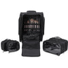 Professional Makeup Train Case Trolley Large Folding Cosmetic Beauty Vanity Case