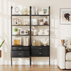 Modern Open Display Shelf Storage Organizer-Black